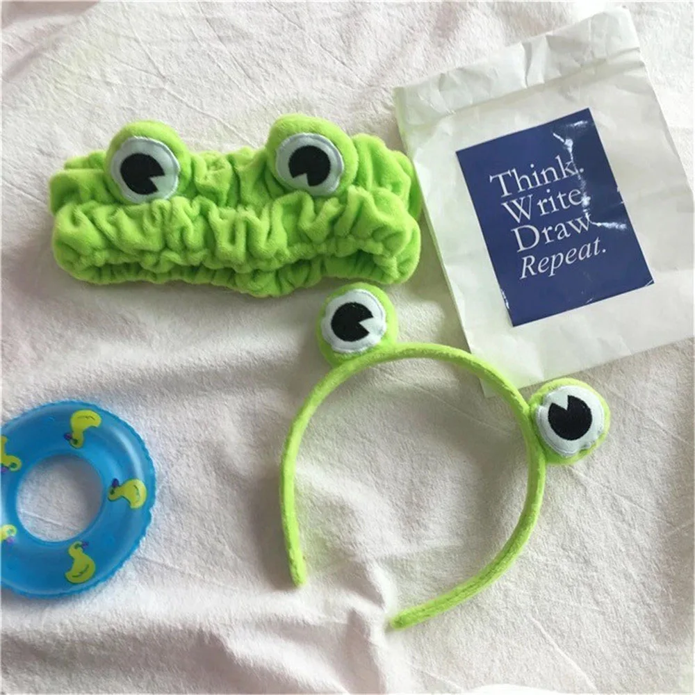 Trendy For Women Frog Cute Hair Accessories Headband Hair Hoop Headwear Elastic