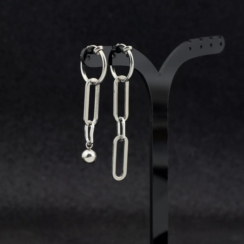Original design new tide male ear nail rock personality earrings hip hop punk men's earrings rock Stainless Steel earrings boys