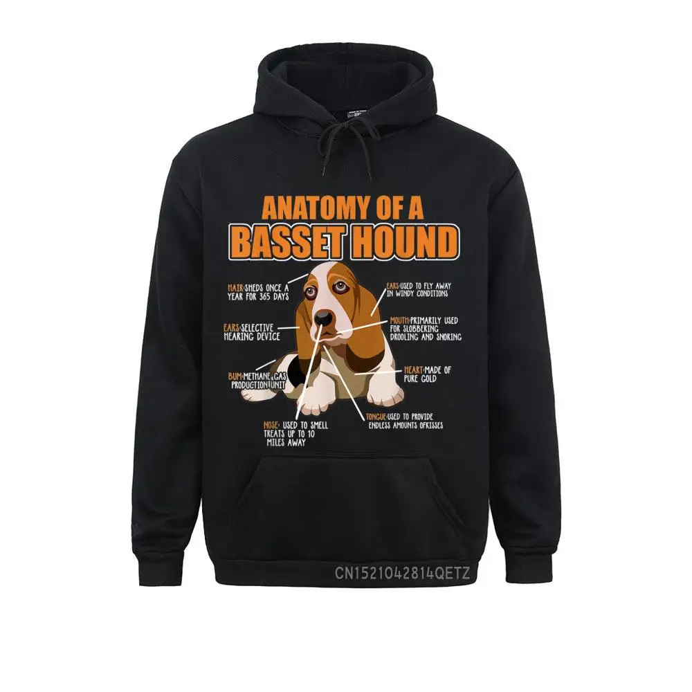 Normal Basset Hound Top Anatomy Of A Basset Hound Top Funny Long Sleeve Ostern Day Hoodies 2021 Discount Men Sweatshirts