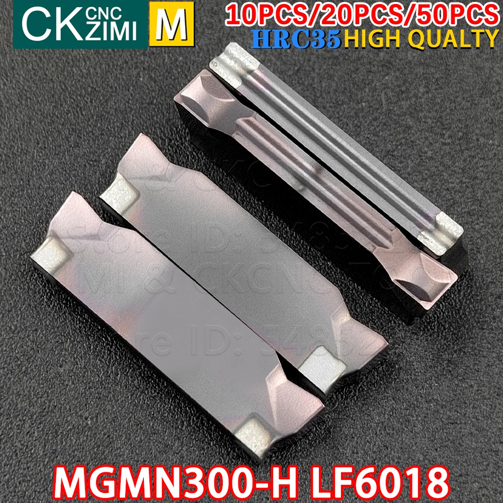 MGMN300-H LF6018 MGMN 300 H LF6018 Carbide Inserts Cutting grooving Insert tool CNC Metal lathe Turning Tool For Stainless Steel