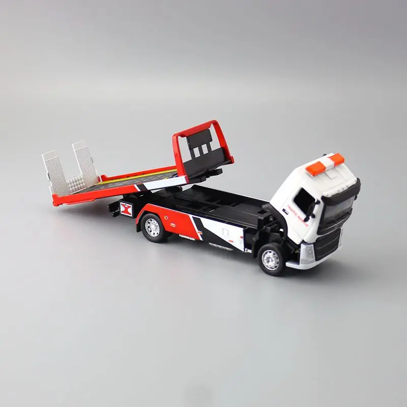 

1:50 alloy engineering trailer truck,rescue trailer model,simulation sound and light,free shipping