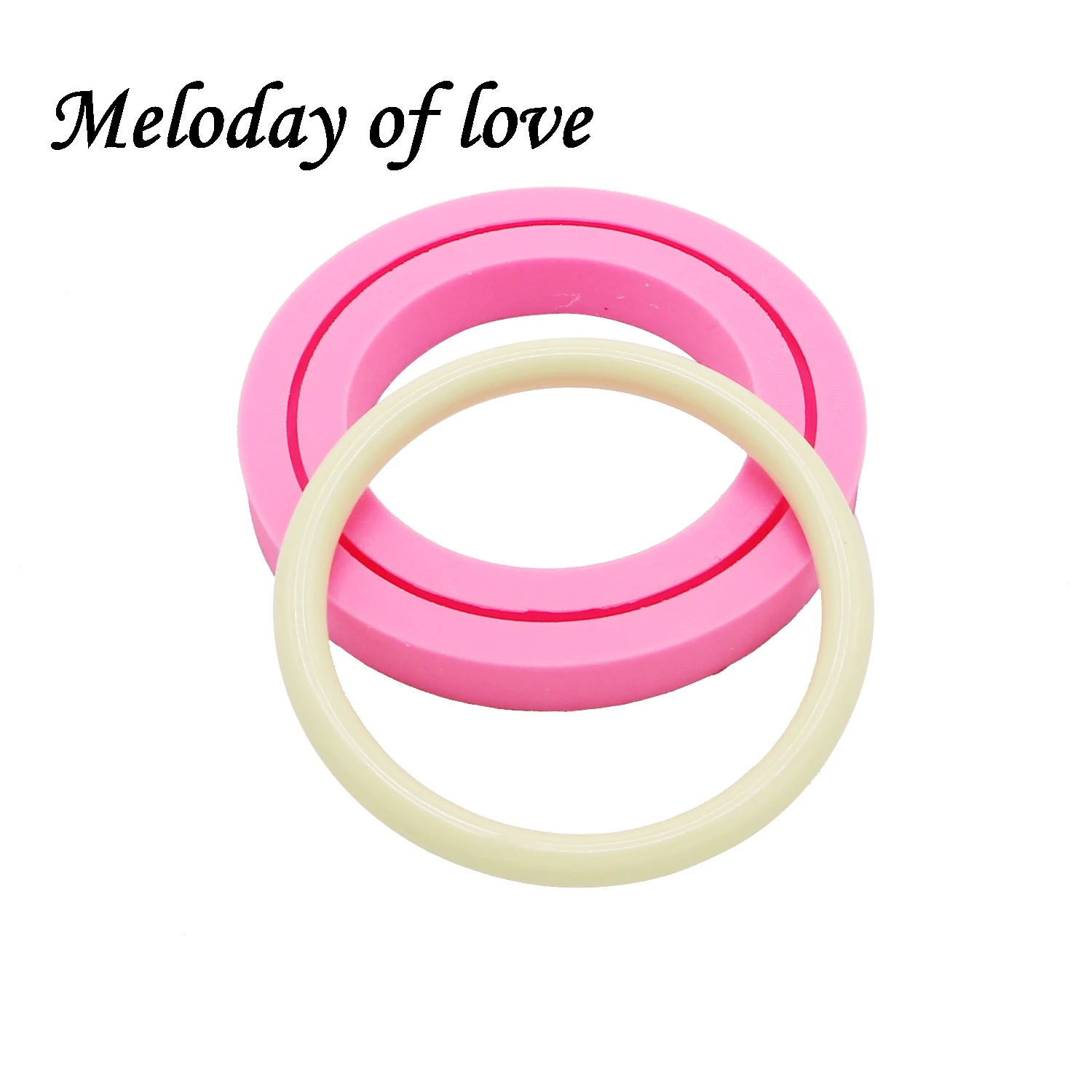 88mm bracelet keychain molds for keychains DIY epoxy model resin mold wristband silicone rubber DY0160