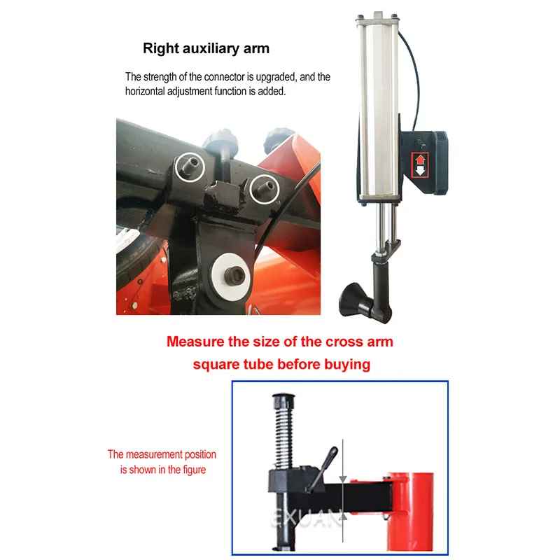 Left Arm Right Arm Tire Changer Auxiliary Arm Pneumatic Tire Robot Arm Tire Changer Mechanical Left And Right Auxiliary Arm