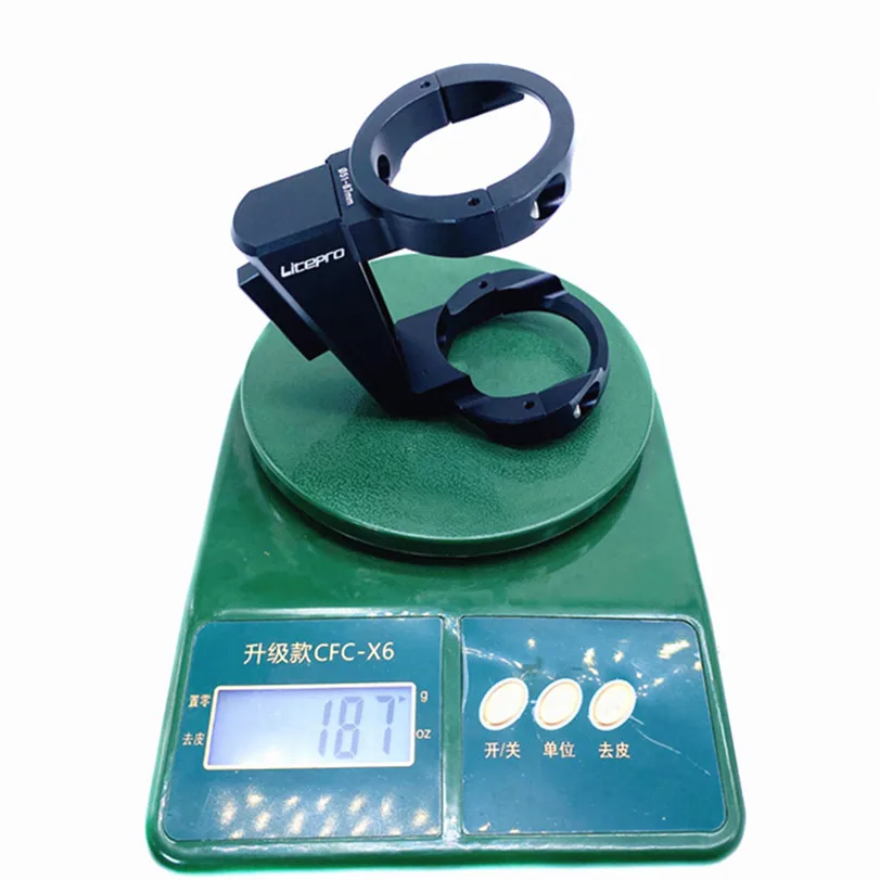 Litepro Folding Bicycle Pig Nose Pannier Adapter Front Shelf Mount Carrier Adapter 51-98MM 51-87MM Bike Pannier Adapter