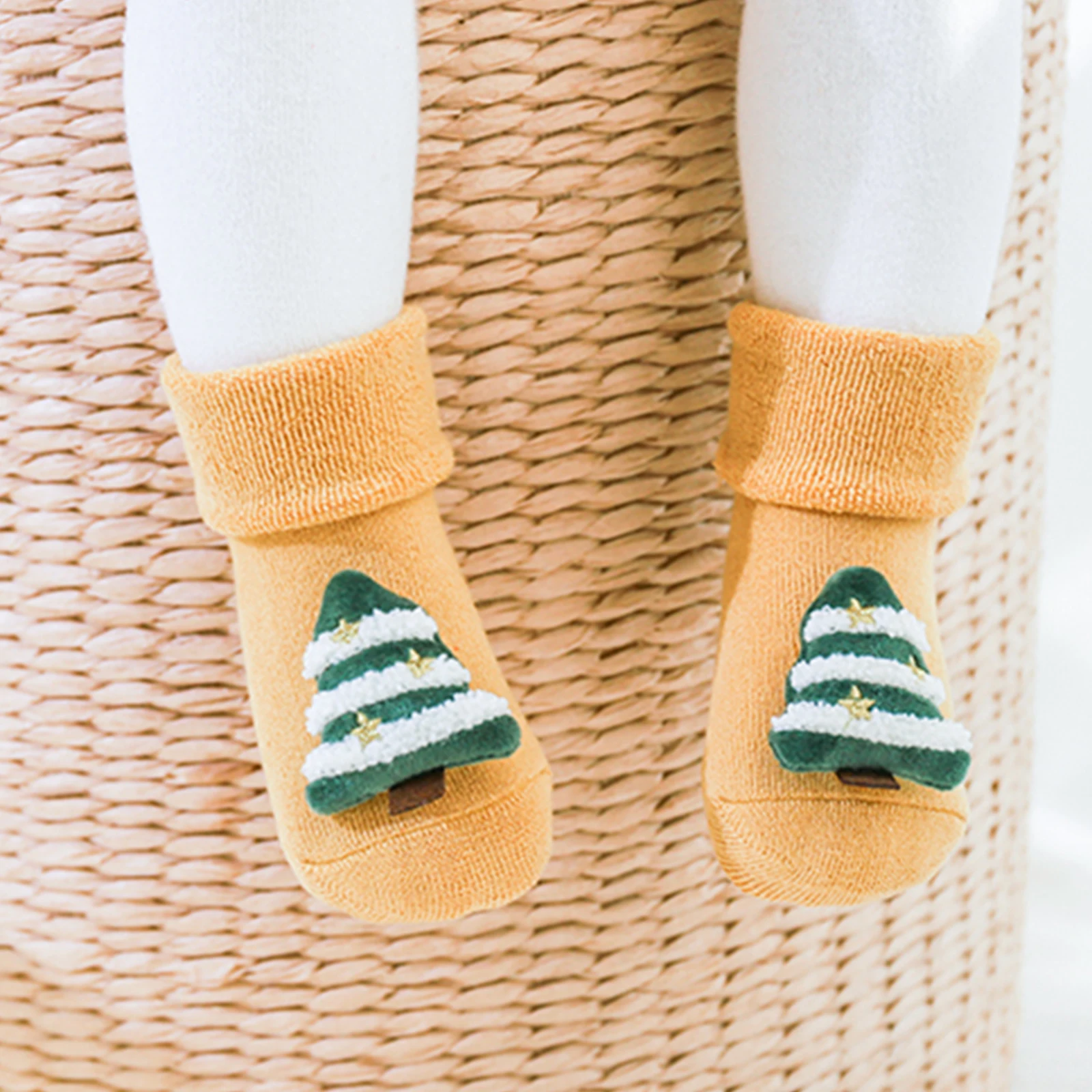 طفل رضيع طفل الفتيات الفتيان عيد الميلاد الجوارب لطيف الكرتون نمط تنفس حك بسط عدم الانزلاق الجوارب النوم ملابس رياضية