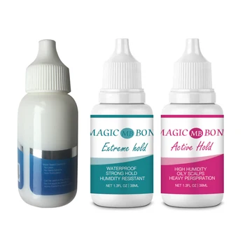 Özel etiket peruk tutkal Bold tutun su geçirmez peruk yapıştırıcı saç tutkal dantel peruk için peruk dantel peruk yapıştırma güçlü tutun toptan