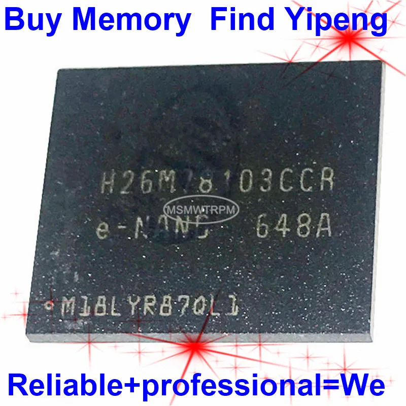 

H26M78103CCR 153FBGA EMMC 64GB FLASH MEMORY H26M78103