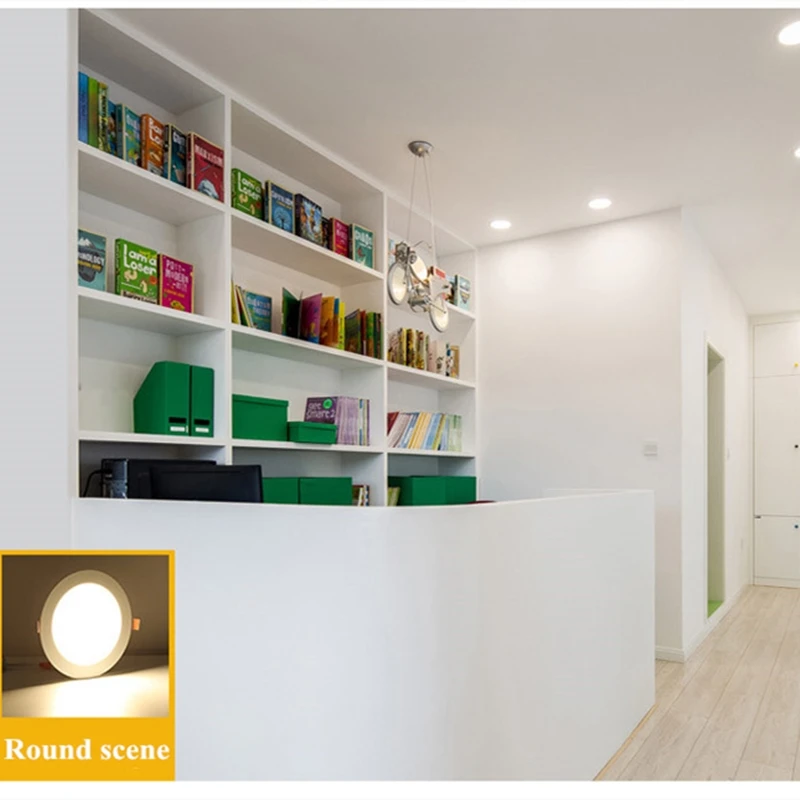 1pcs LED Panel Light 3W 6W 9W 12W 15W 18W 25W Recessed Ceiling LED Downlight Indoor Spot Light AC110V 220V Driver Incl