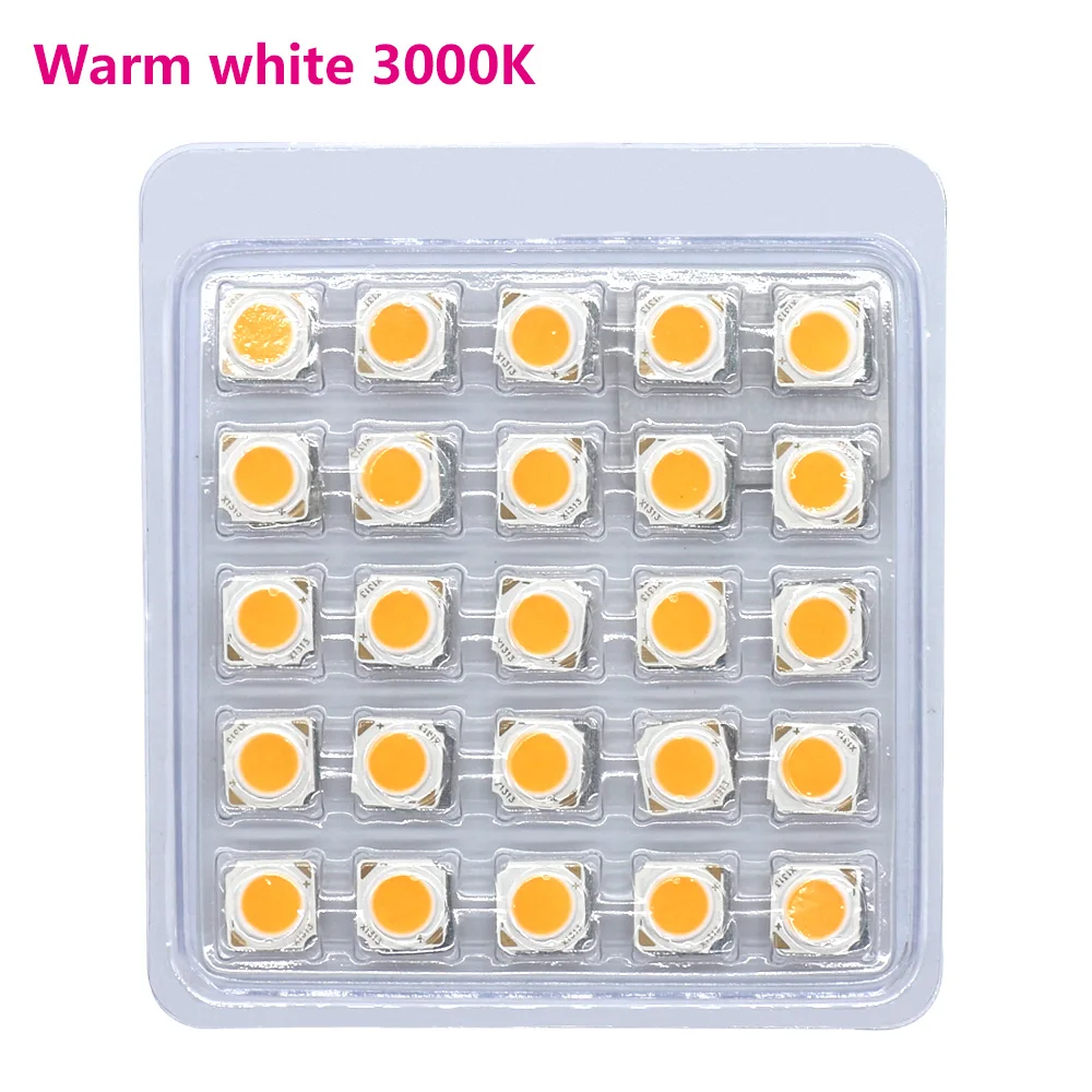 25PCS High Quality LED Chip 1313mm 300mA 3W 5W 7W 10W 12W 15W 18W LED Light Emitting Diode 0.5W LED Chip Super bright Bulb