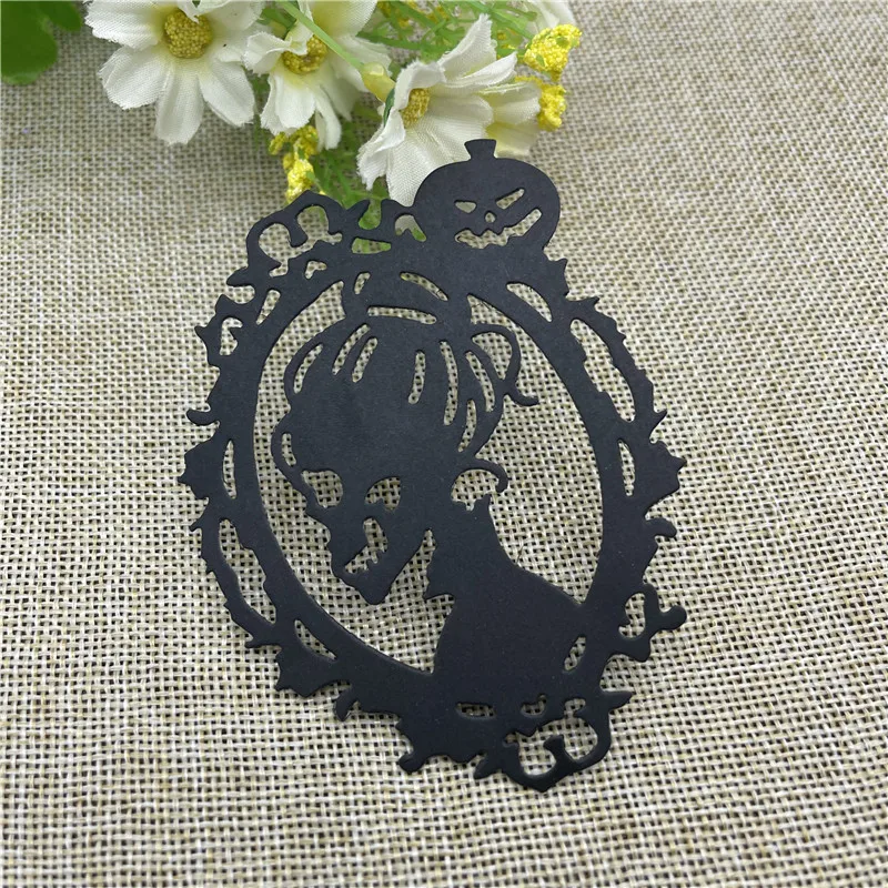 Halloween Metal Cut Dies Stencils for Scrapbooking Stamp/Photo Album Decorative Embossing DIY Paper Cards