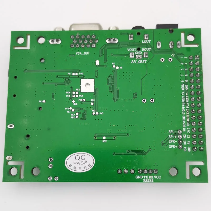 Imagem -04 - Serial Port Control Mp5 Playback Decoding Board Full hd Vídeo sem Perdas Música Horizontal e Vertical Tela Sala Secreta