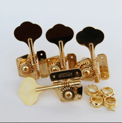 

Open Frame Bass Machine Heads Tuners Wilkinson Tuning Peg Gold for bass WJBL-200 from korea