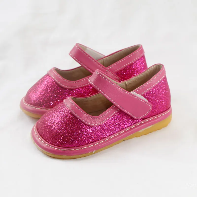 Kids Shoes Leather Shoes Soft Hand Feeling Children Infant Kids Baby Girls Party Style Toddler Perform Casual Shoes