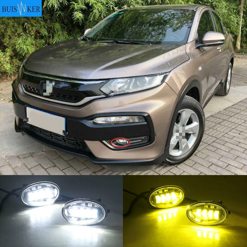 

For HONDA VEZEL HRV JADE SPIRIOR XRV 2014 2015 2016 2017 2018 Front Fog Lamp Front Bumper Fog Light DrivingLamp