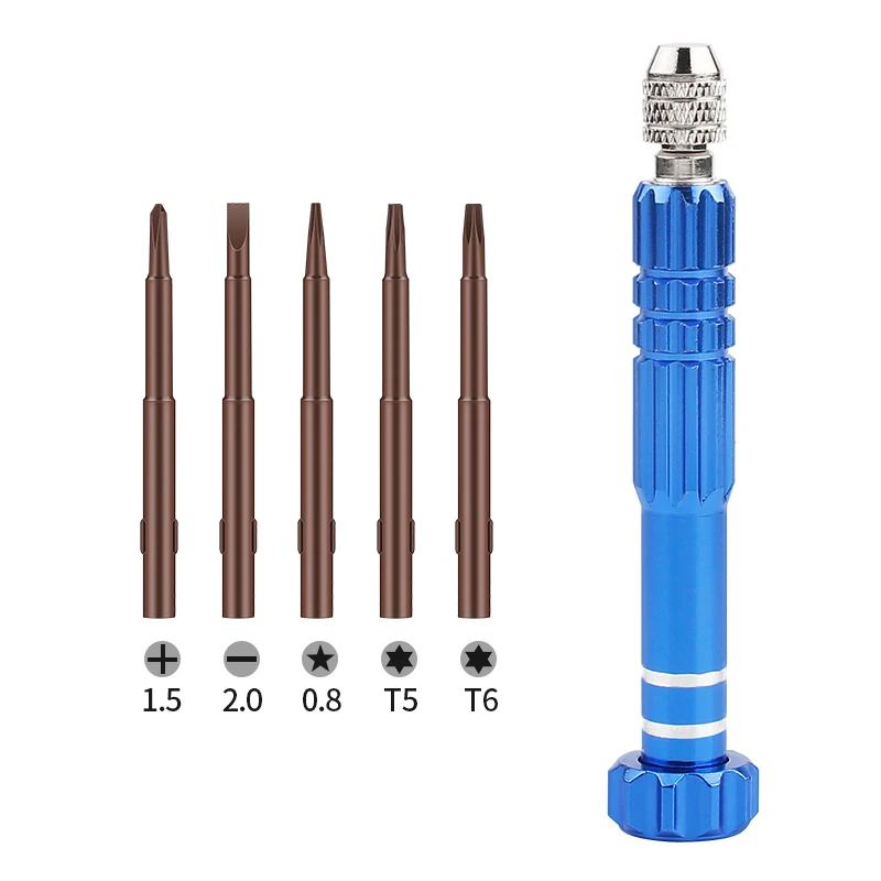 LUXIANZI 5/10 in 1 Precision Screwdriver Set Magnetic Screwdriver Bit Tablet PC Phone Repair Tools Kit Ferramentas Manuais