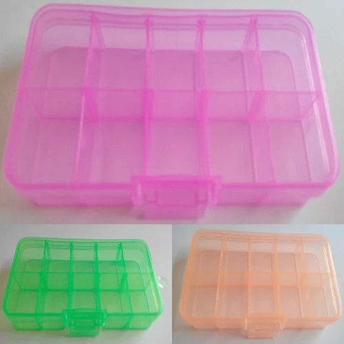 Compartment Lid Tablet Travel Pill Box Case Holder Medicine Storage Organizer Splitter Container