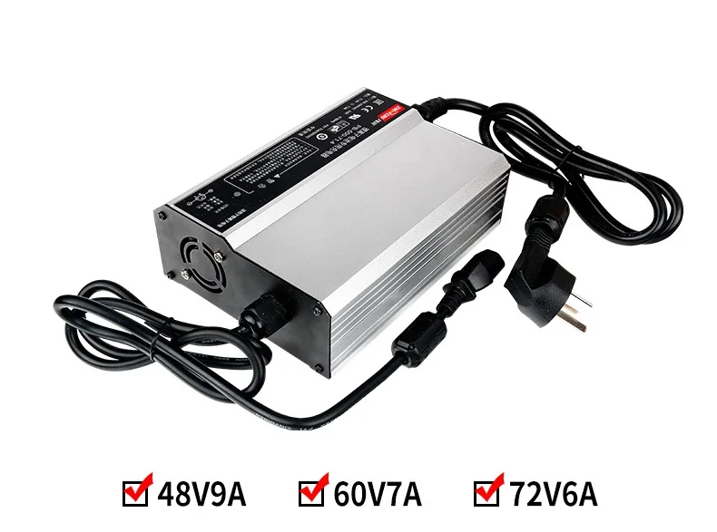 72v 8a dc Lithium battery charger 72 volt 8 amp battery charger AC input 220v charger