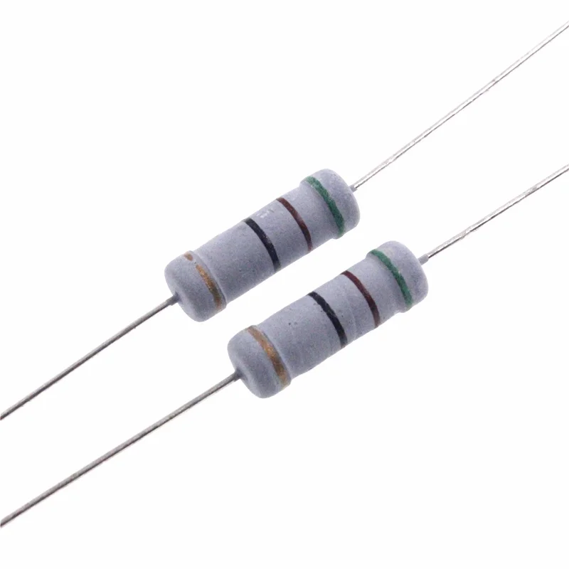 20PCS 3W Carbon Film Resistor 5% 0.1R ~ 5.1M 1R 4.7R 10R 22R 33R 47R 1K 4.7K 10K 100K 10 22 33 47 4K7 ohm oxide film resistance