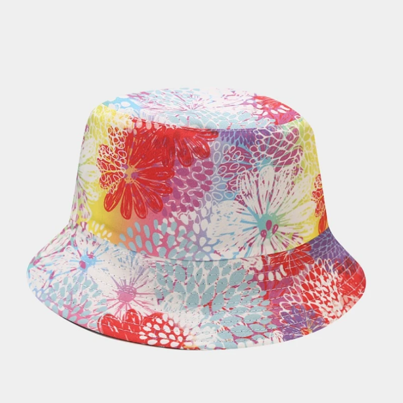 Unisex Pattern Style Luxury Bucket Hats Women Fashion Brand Designer Basin Hat Cotton Sun Cap Black Outdoor Travel Hat 2021 New