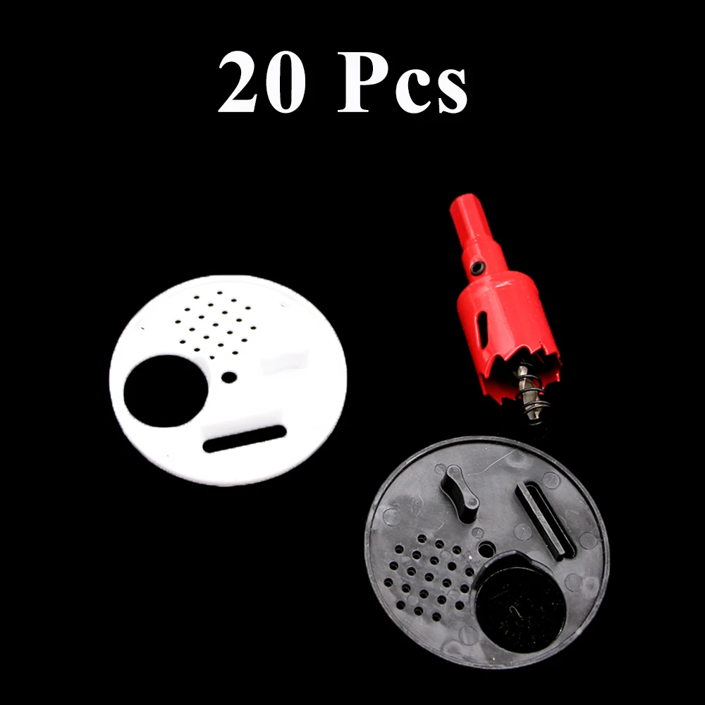 

20 Pcs New Plastic Round Hive Door Entrance Anti Queen Fly Rotate Type Bee Tools Beekeeping Supplies Beehive Nest Metal Opener