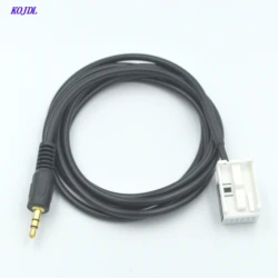 Car Radio 3.5MM Aux Cable MP3 Input Audio Adapter 1.5M For Peugeot 307 308 408 407 507 Triumph Sega Citroen C5 RD4 C2 KOJDL