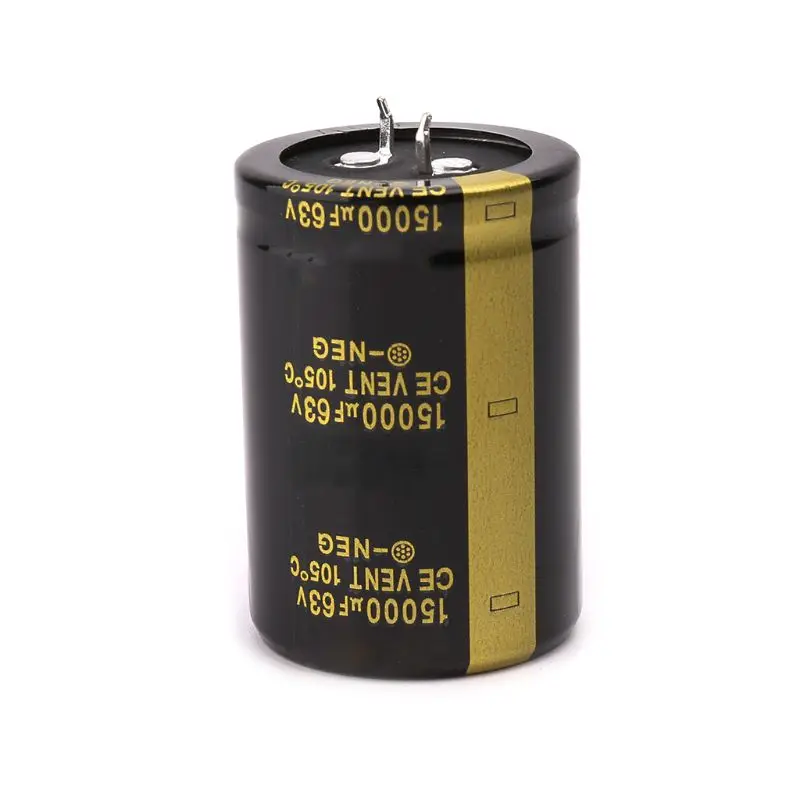 63V 15000uF Aluminum Electrolytic Capacitor Amplifier Filter Capacitors Volume 35x50 Dropship