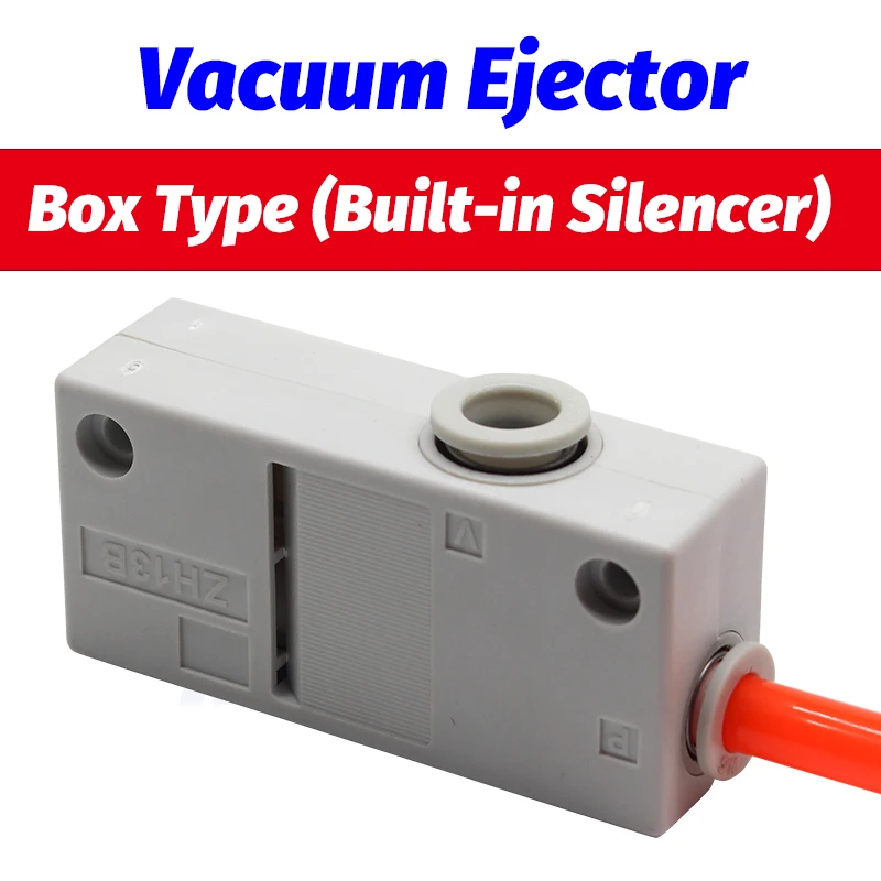 smc type Direct intubation Vacuum Ejector Box Type Built-in Silencer Body Ported ZH05BS-06-06 ZH13BS-08-10 ZH10BL-06-06