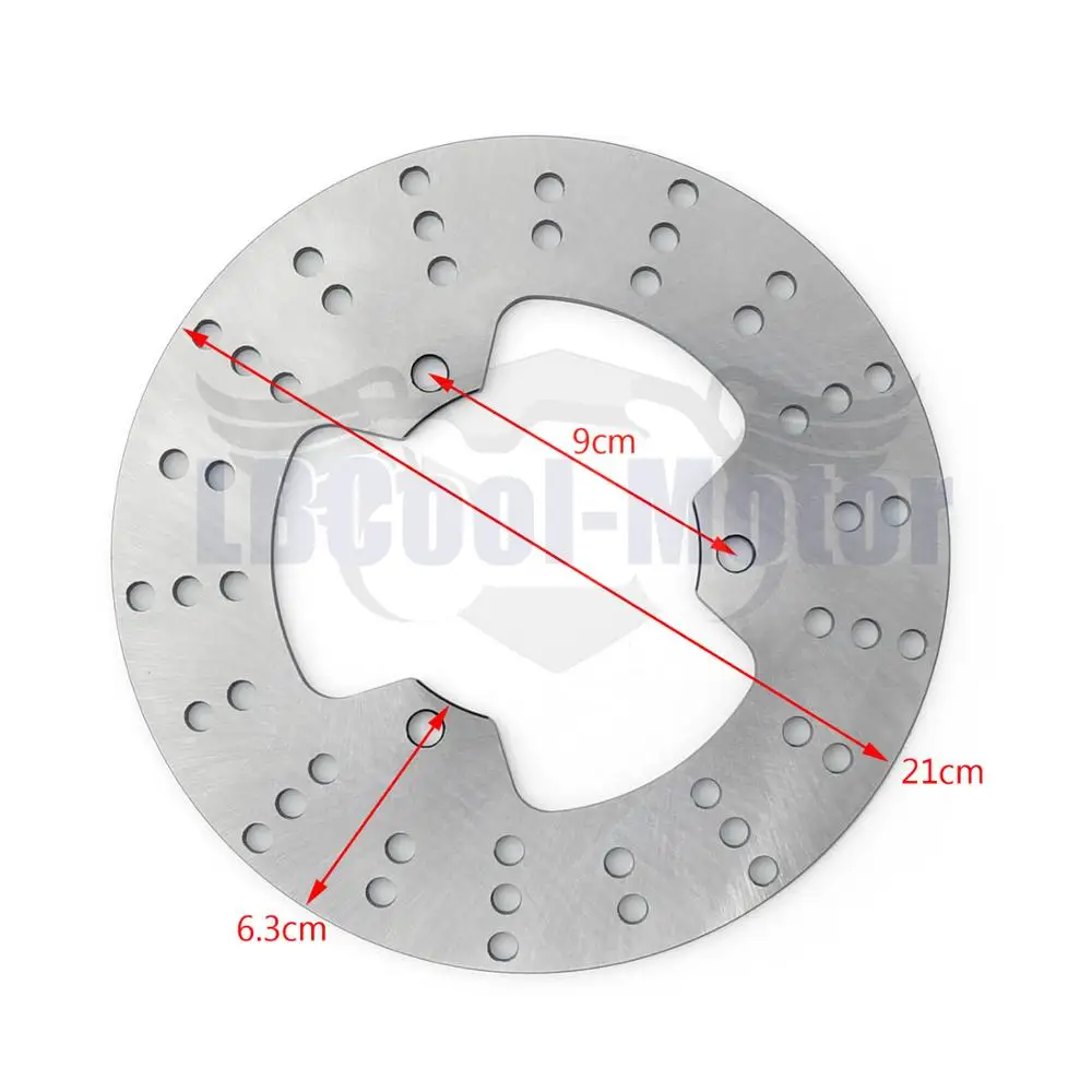 

Ротор заднего тормозного диска для Yamaha TZR125 1990-1992 TZR150R 2000 TZM150 FZR250 R SDR200 1987-1989 FX250 Zeal 1991 1992 RIZ350 1992