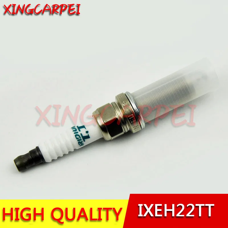 4pcs IXEH22TT 4712 Dual Iridium Spark Plug For Toyota Lexus Honda Nissan Infiniti Mazda Mercedes-benz Subaru Murano Stagea