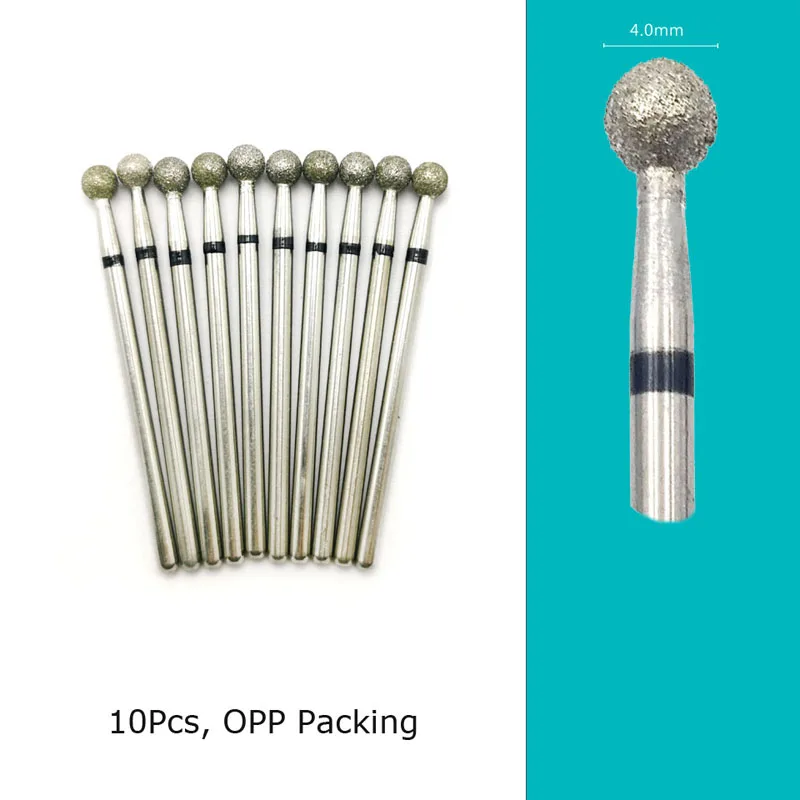 HYTOOS 10 teile/satz Nagel Bohrer Bits Diamant Schneider für Maniküre Häutchen Grat Fräser für Pediküre Nägel Zubehör Werkzeuge