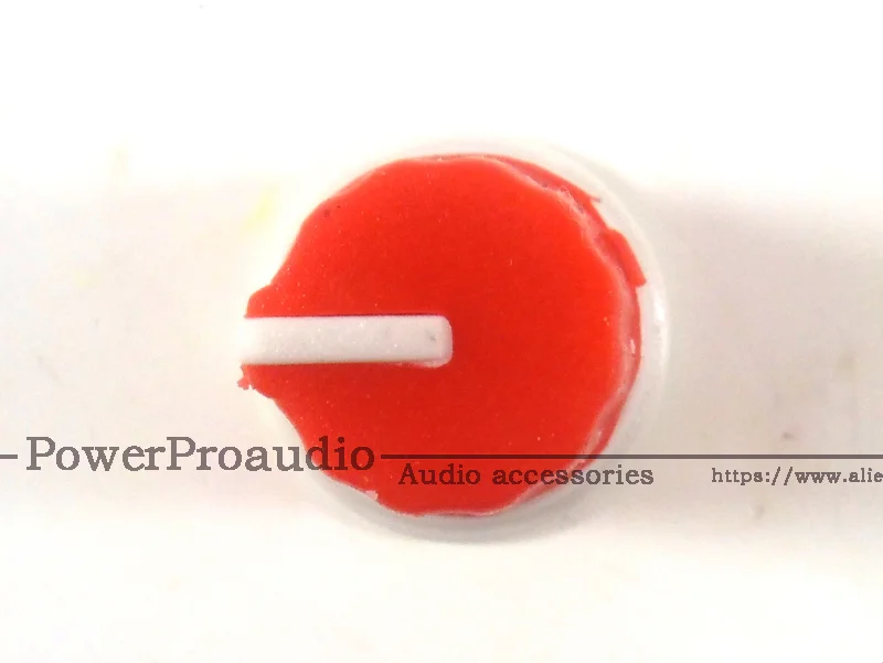 10pcs for Pioneer DJ MIXER DJM Mixer Mixing station knob cap / DIY color rubber potentiometer knob  DAA1305 red Color
