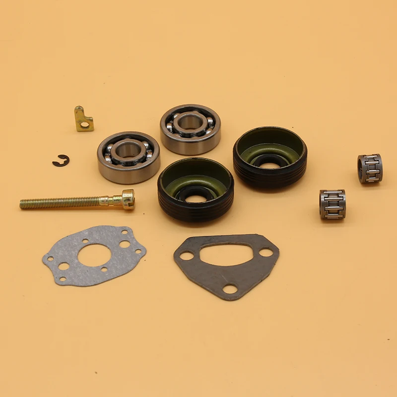 Tensor de cadena de rodamiento del cigüeñal, ajustador del sello de aceite apto para HUSQVARNA 136, 137, 141, 142, 36, 41, piezas de repuesto de motosierra 530, 05, 63-63