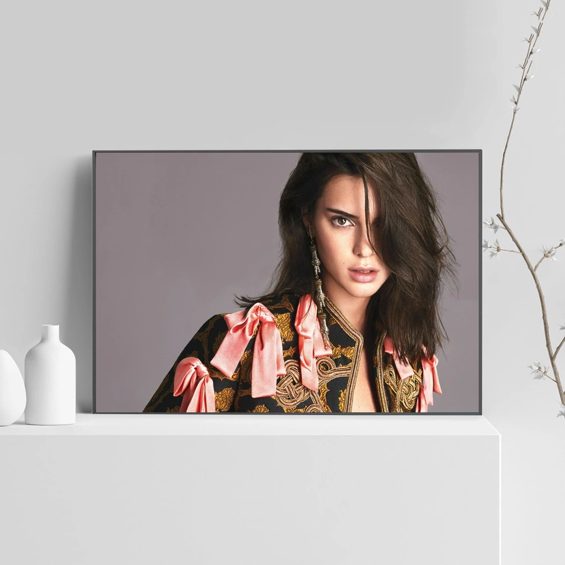 Kendall Jenner Poster Movie Star Actor Art Canvas Poster Print Wall Painting Home Decoration (No Frame)