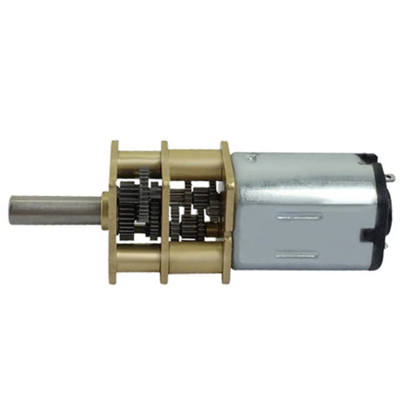 N20 DC 3V/6V/12V N20 Mini Micro Metal Gear Motor with Gearwheel DC Motors 15/30/50/60/100/200/300/500/1000RPM