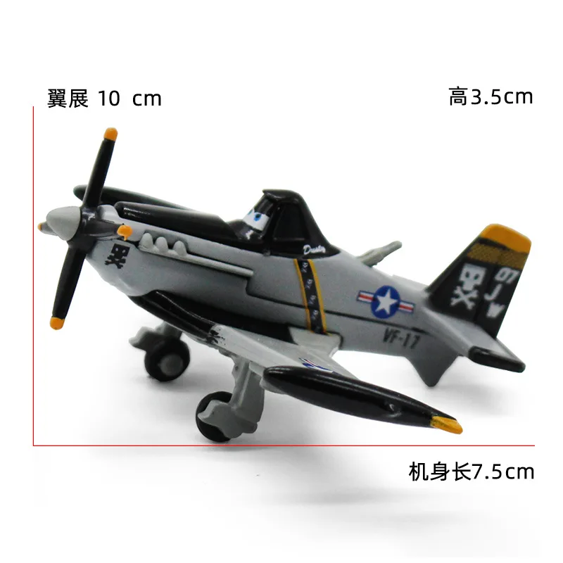 Disney Pixar Car 3 toys Planes Dusty Crophopper Metal Diecast Toy Plane 1:55 Pixar Aircraft mobilization toys gift Free Shipping