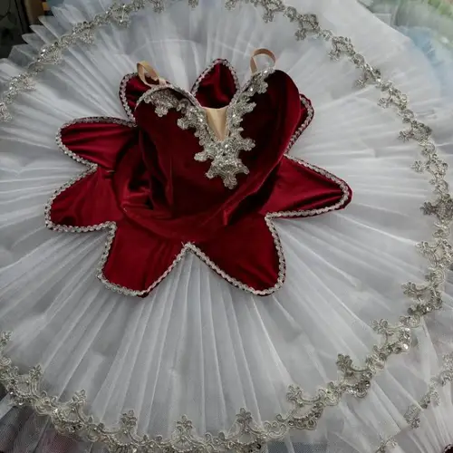 Imagen 2 del producto Tutú de Ballet profesional para mujer y niño, traje de fiesta de bailarina, disfraces de baile, vestido de Ballet, disfraz de Halloween
