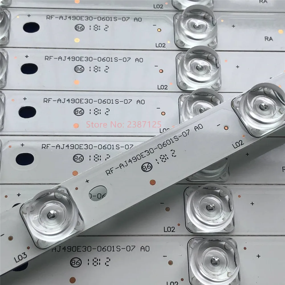 LED Backlight Strip For RF-AJ490E30-0601S-07 A0 LC-49CUG8362KS LC-49CUF8372ES LC-490UF8472ES LC-49CUG8462ES LC490EQY (SH)(M1)