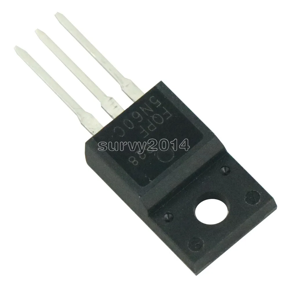 5 قطعة جديد FQPF5N60C 5N60C TO-220 5N60 TO220 MOS FET tr جديد الأصلي