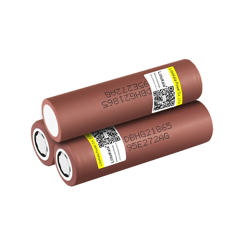 Liitokala-充電式リチウム電池,3.7v,18650,hg2,3000mah,連続放電,30a,ドローン,電動工具,1〜30個