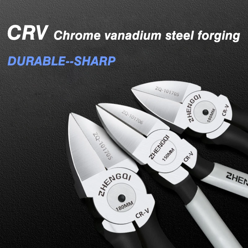 

5/ 6 / 7 inch nozzle pliers mini diagonal pliers industrial diagonal pliers electronic pliers side cutting pliers wire cutters