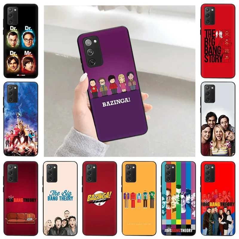 Phone Cover For Xiaomi Redmi Note 11 Pro 10 5G 9C 9 9S 7a 9A 8 7 8A 8T 9T 8Pro Max The Big Bang Theory Black Soft Cases Funda