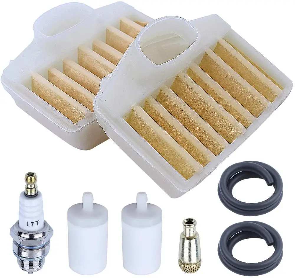 Imagem -03 - Filtro de ar para Motosserra Husqvarna Filtro de Combustível Substituir Linha de Óleo 503814502 Kit Tune up Ferramentas Elétricas de Jardim 362 365 371 372 372xp