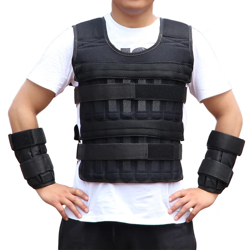 

Loading Weight Vest For Boxing Weight Training Workout Fitness Gym Equipment Adjustable Waistcoat Jacket Sand Clothing