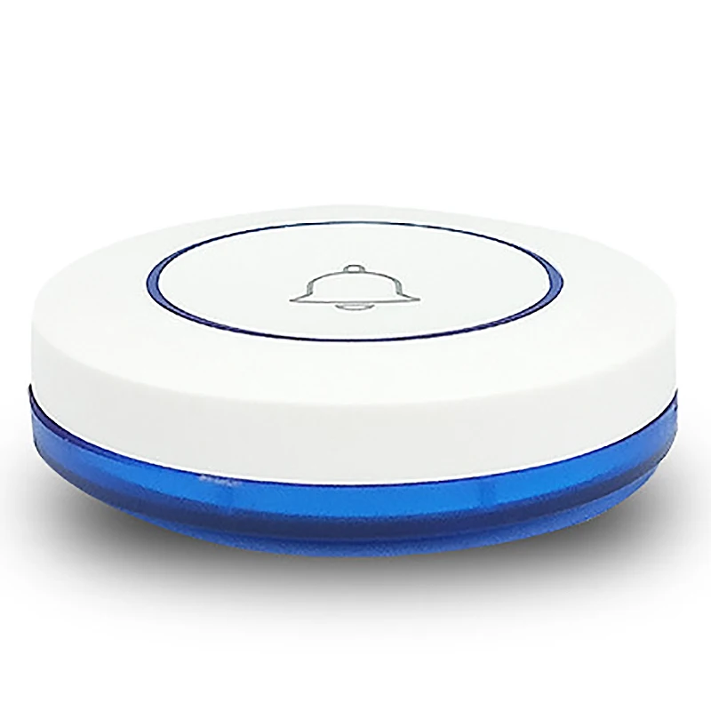 جرس باب متصل M6 ، لاسلكي ، مع زر ، خارجي ، إنذار ، ذكي ، wi-fi ، للمنزل ، 433