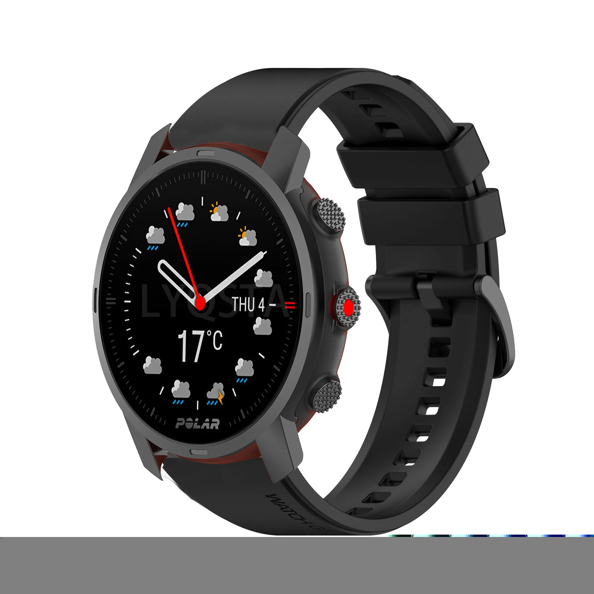 Correa de silicona para reloj inteligente POLAR Grit X Pro, repuesto de pulsera, 22mm, nueva