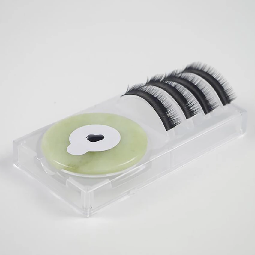 2 في 1 أكريليك تطعيم رمش حامل عرض أصحاب DIY بها بنفسك كاذبة رموش تمديد لاصق الغراء حامل صينية أدوات مساعدة