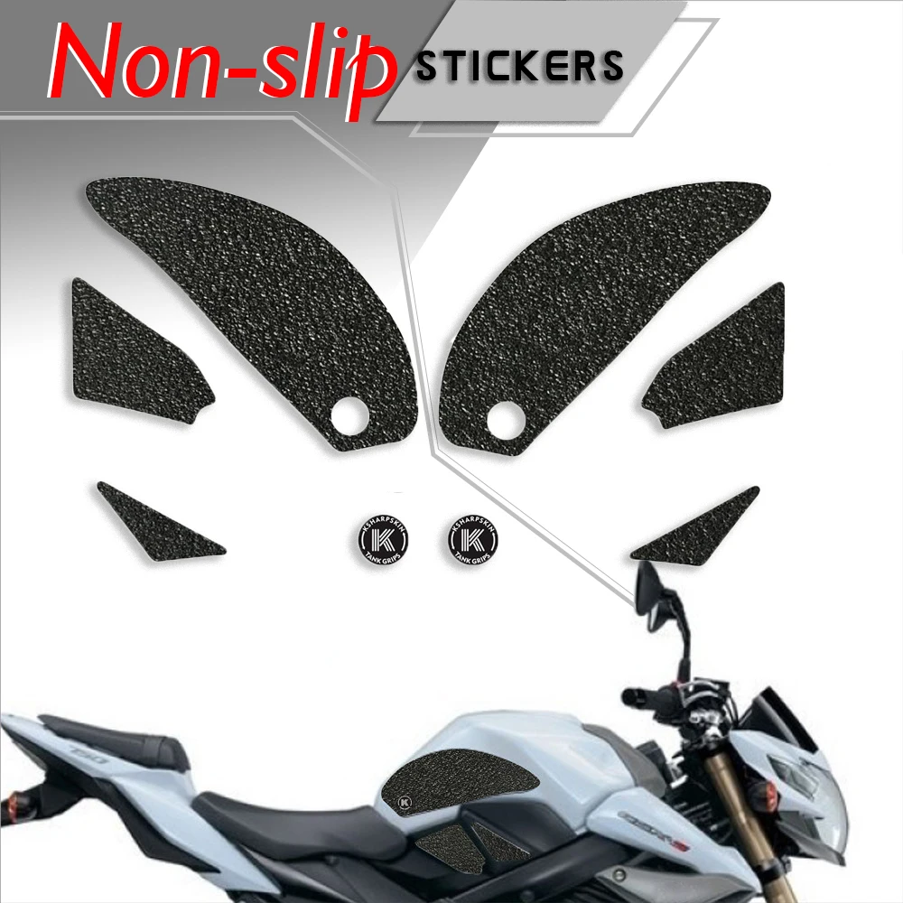 

ADESIVI 3D Sticker Decal Emblem Protector Tank Pad Tank grip For SUZUKI 15-16 GSX-S750 15-15 GSX-S750Z 12-15 GSR750 GSR750 ABC