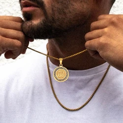 GOLD COLOR FILLED ARABIC WORD ALLAH MOSLEM ISLAM CALLIGRAPHY DISC MEDALLION CZ EDGE NECKLACE PENDANT BAILS FOR JEWELRY