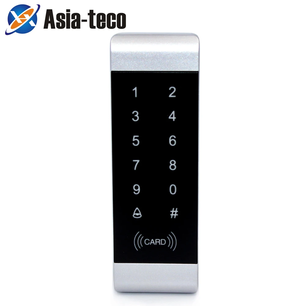 

125khz RFID access control Standalone Access Control keypad reader Narrow Snall Size Door Frame Touch Keypad w/ Backlight