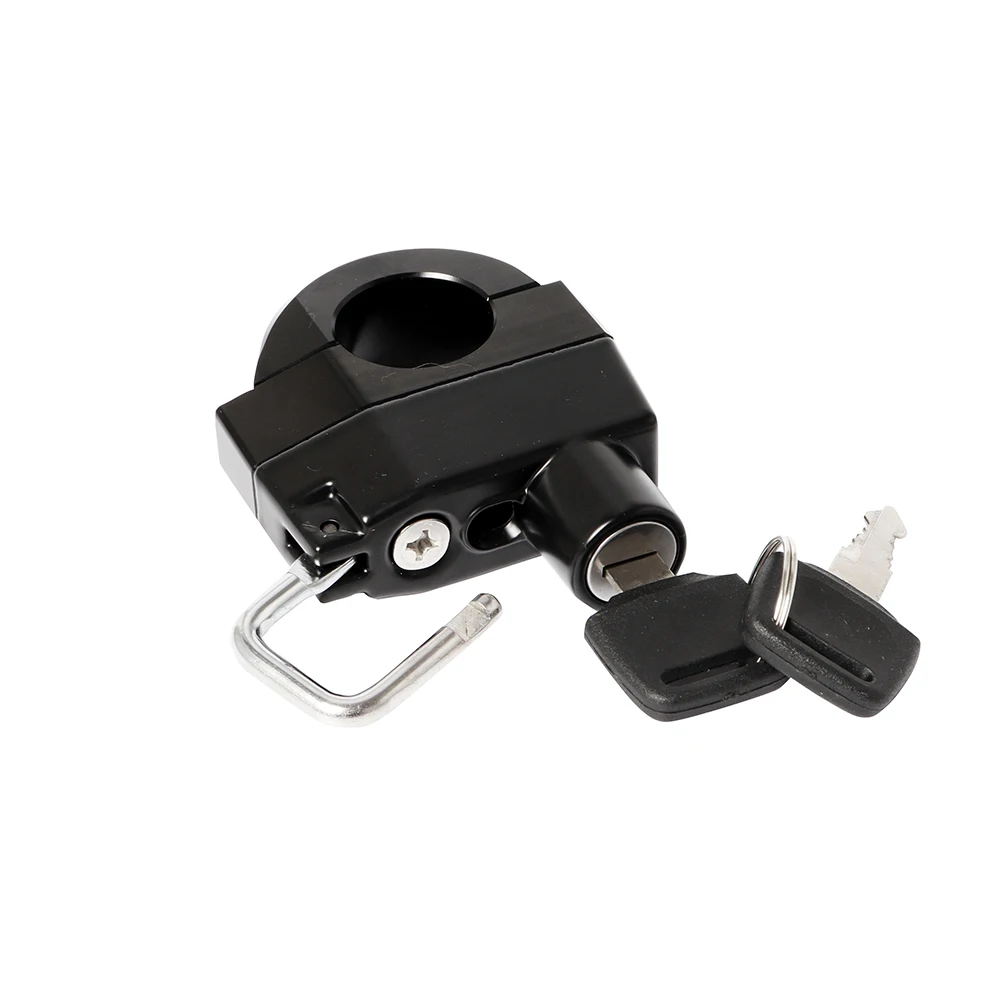 Helmet Lock Anti-theft Locker Locking Device Rustproof Fine Workmanship Compact Size Convenience Motorcycle Supplies